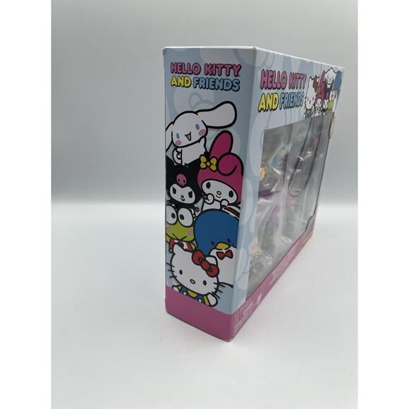Jazwares Collectible Hello Kitty And Friends 6 Figure Pack Tropical Party Sealed - Picture 10 of 14